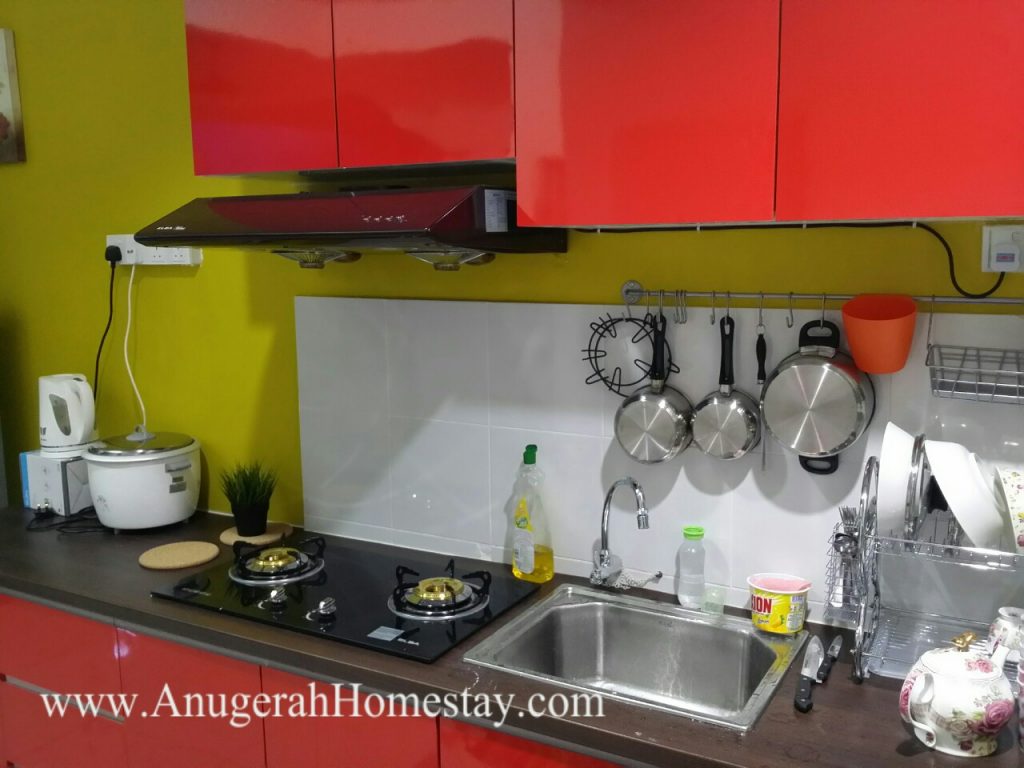 Homestay Ayer Keroh Melaka Dapur